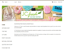 Tablet Screenshot of jcfresh.com